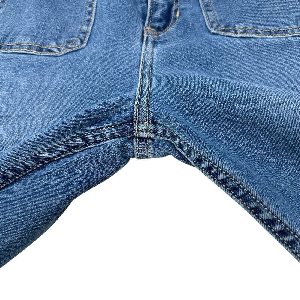 Hollister Jeans Womens High Rise Flare Light Wash Fade Stretch Denim 27R - Picture 11 of 11